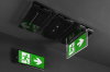 Oprawa ewakuacyjna/awaryjna VELLA LED SO 150 A 1H AT IP65 czarna obudowa