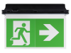 Oprawa ewakuacyjna/awaryjna VELLA LED SO 150 A 1H AT IP65 czarna obudowa