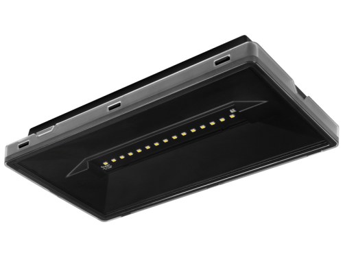 Oprawa ewakuacyjna/awaryjna VELLA LED SO 150 A 1H AT IP65 czarna obudowa