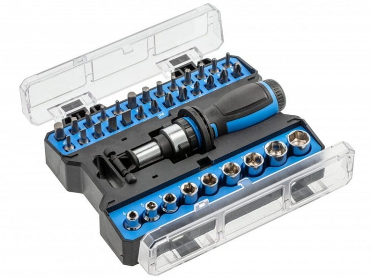 Wkrętaki zestaw 36 sztuk HT1S101 Högert ogranizer.jpg