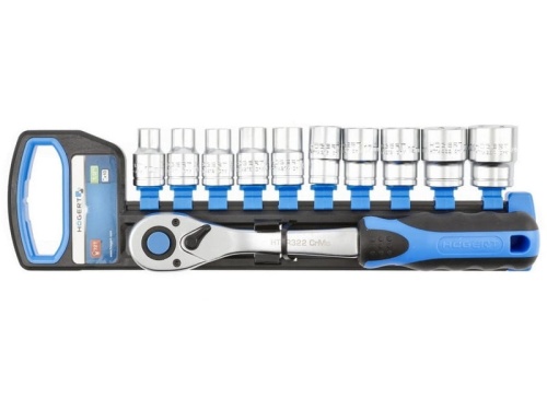 Grzechotka ½” 72 zęby z zestawem nasadek HT1R332 Högert.jpg