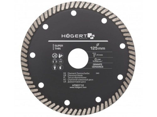 Tarcza diamentowa 125mm turbo HT6D712 Högert.jpg