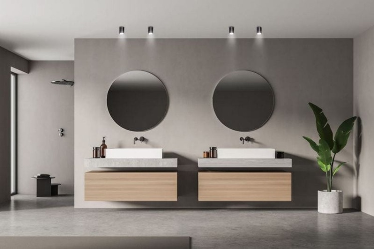 Oprawa sufitowa punktowa AQILO IP65 DSO-GR GU10 max.7W IP65 grafitowa