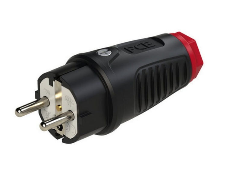 Wtyczka gumowa TAURUS2 16A 2P+Z 230V UNI-SCHUKO IP54 PCE