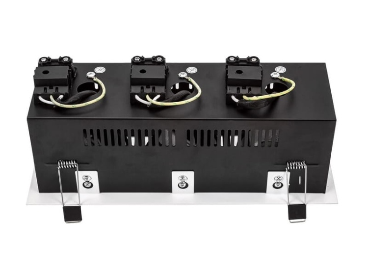 Oprawa do wbudowania MODERN DAY MINI 3xGU10 prostokątna biała-czarna bok.jpg