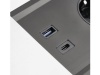 Gniazdo PRESTINO ładowarka USB przewód 1,5m 1xHDMI 1xRJ45 schuko białe porty.jpg