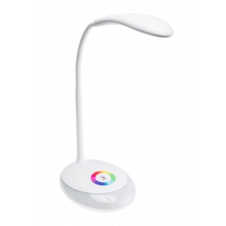 Lampka biurkowa GALACTIC LED 3W 120lm 5V DC 4000K RGB ładowarka USB biała.jpg