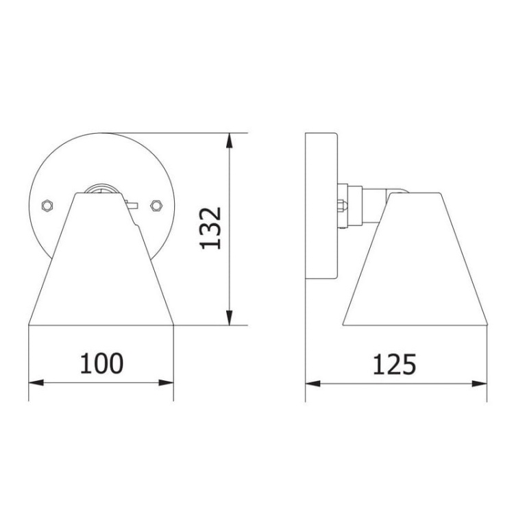 Oprawa ogrodowa LUSTINO-D GU10 20W IP44 kinkiet dolny grafit wymiary.jpg