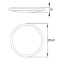 Plafoniera LED DIANA 16W 4000K 1600lm IP66 IK10 BEMKO wymiary.jpg