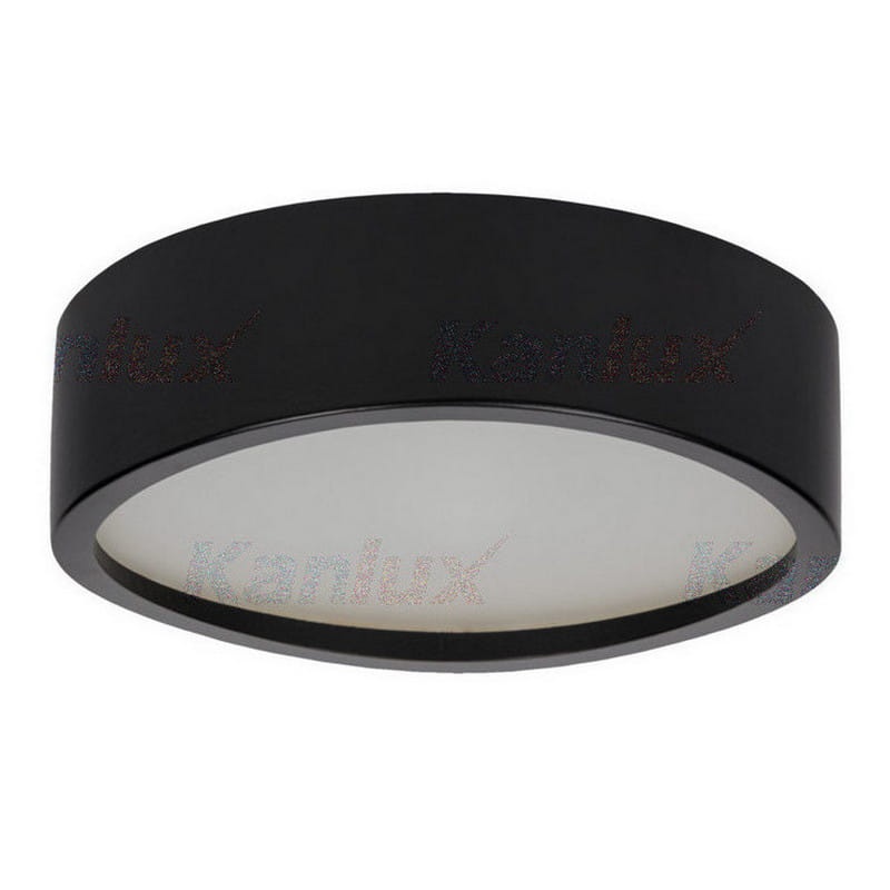 PLAFON JASMIN 370-B czarny matowy E27 max. 2x20W Ø375mm Kanlux 29208 .jpg