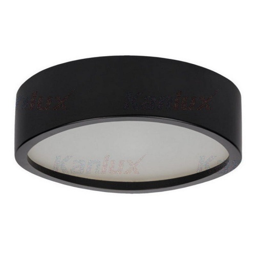 PLAFON JASMIN 370-B czarny matowy E27 max. 2x20W Ø375mm Kanlux 29208 .jpg