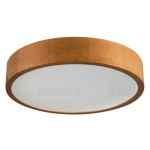 Plafon JASMIN 370-G złoty dąb E27 2x20W Ø375mm Kanlux 36441.jpg