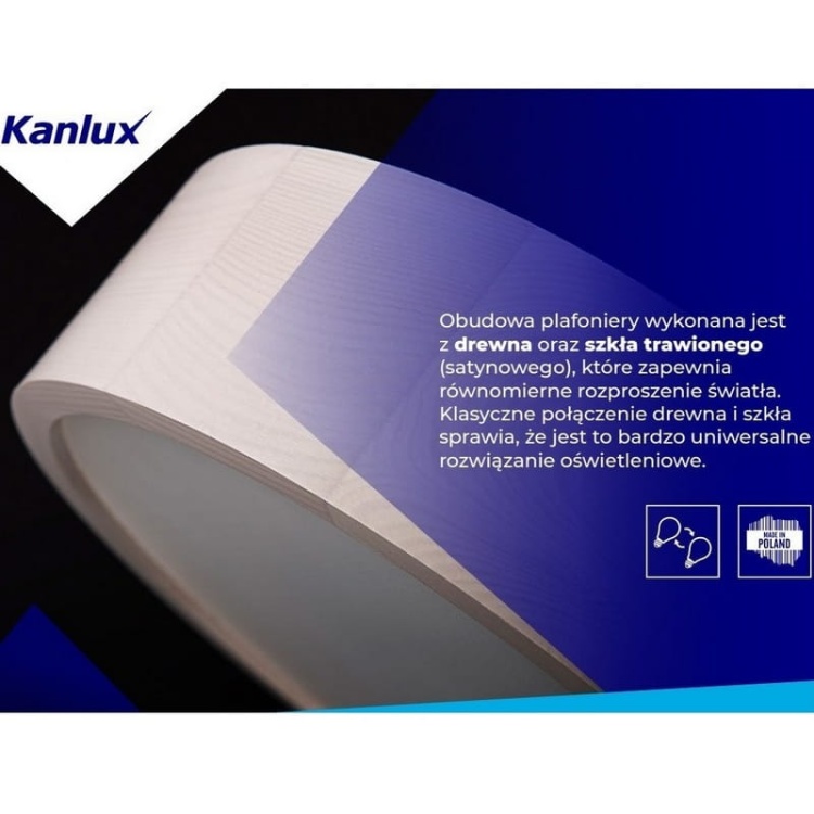 Plafon JASMIN 370-G złoty dąb E27 2x20W Ø375mm Kanlux 36441 broszura.jpg