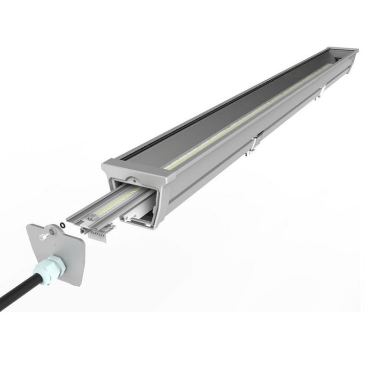 Oprawa hermetyczna DUST PROFI LED NG IP66 120cm 4000K 6000lm Greenlux wnętrze