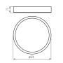 Plafon JASMIN 470-WM biały matowy E27 3x20W Ø475mm Kanlux 23128 wymiary.jpg