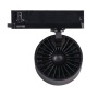 Reflektor LED na szynoprzewód 38W 3800lm 3000K regulowany czarny Kanlux 35659 tył.jpg