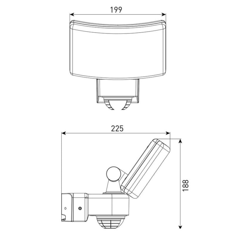 Oprawa elewacyjna ATLAS LED z czujnikiem ruchu PIR 30W 4000K 2100lm Greenlux wymiary.jpg
