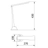 Lampka biurkowa FLOWER LED 4W 4000K 240lm GTV wymiary.jpg