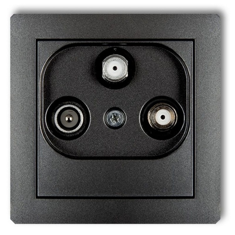 Mechanizm gniazda abonenckiego 2 wyjścia SAT+TV 11DGSN