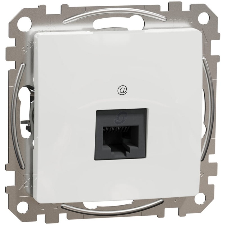 Mechanizm gniazda komputerowego RJ45 kat.5e UTP biały SDD111451 Sedna Schneider