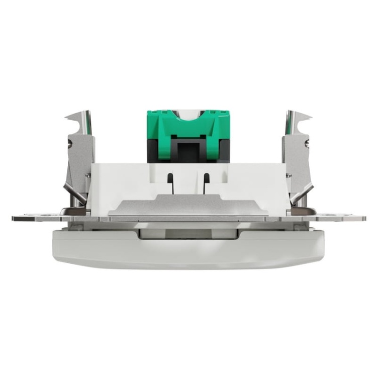 Mechanizm gniazda RJ45 kat.5e UTP biały SDD111451 Sedna Schneider góra
