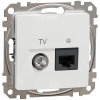 Mechanizm gniazda komp. RJ45 i telewizyjnego SDD111469T Sedna Schneider