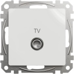 Gniazdo TV końcowe Sedna SDD111471 białe