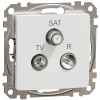 Mechanizm gniazda R-TV-SAT końcowe biały SDD111481 Sedna Schneider