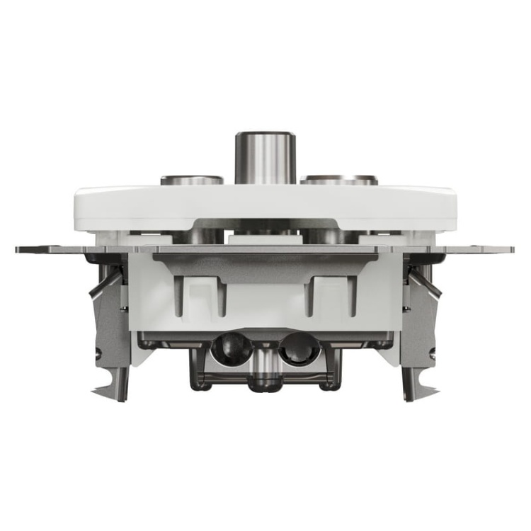 Mechanizm gniazda R-TV-SAT końcowe biały SDD111481 Sedna Schneider spód