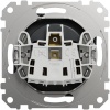 Mechanizm gniazda pojedynczego z uziemieniem 2P+PE antracyt SDD114011 Sedna Schneider tył