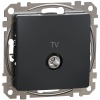 Mechanizm gniazda telewizyjnego końcowego 4dB antracyt SDD114471 Sedna Schneider