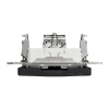 Mechanizm gniazda telewizyjnego końcowego 4dB antracyt SDD114471 Sedna Schneider góra