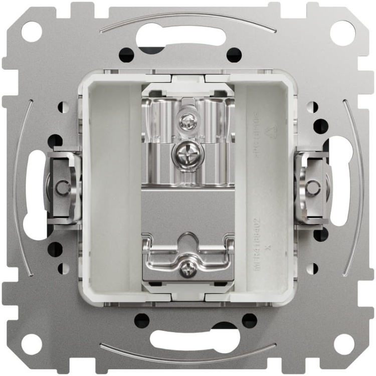 Mechanizm gniazda telewizyjnego końcowego 4dB antracyt SDD114471 Sedna Schneider tył