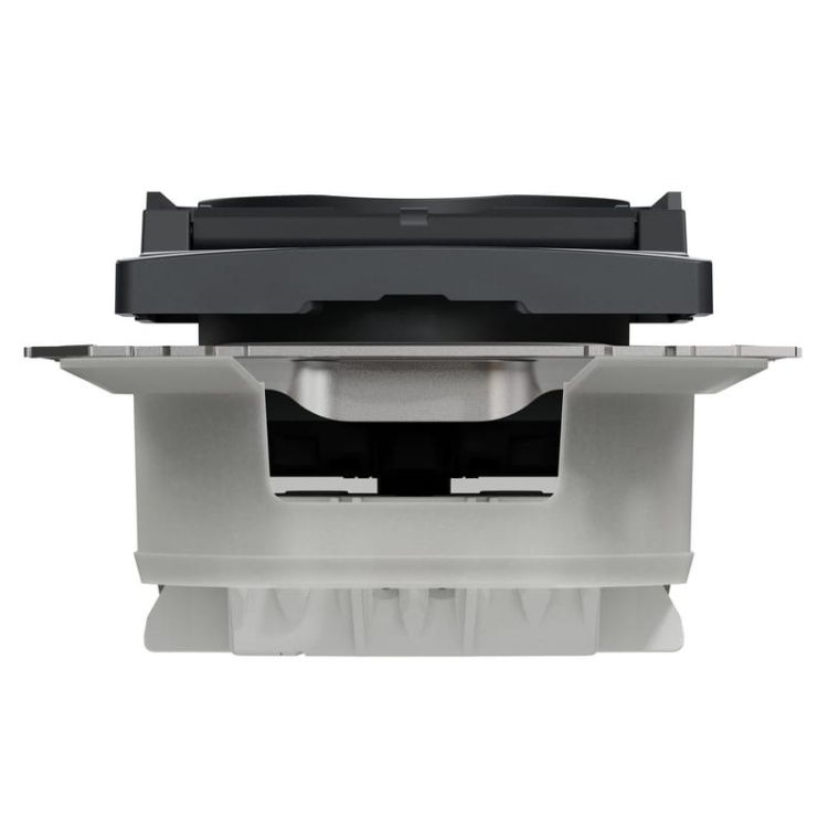 Mechanizm gniazda bryzgoszczelnego z uziemieniem 2P+PE antracyt SDD214013 Sedna Schneider spód