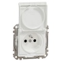 Gniazdo bryzgoszczelne Schneider Electric Sedna