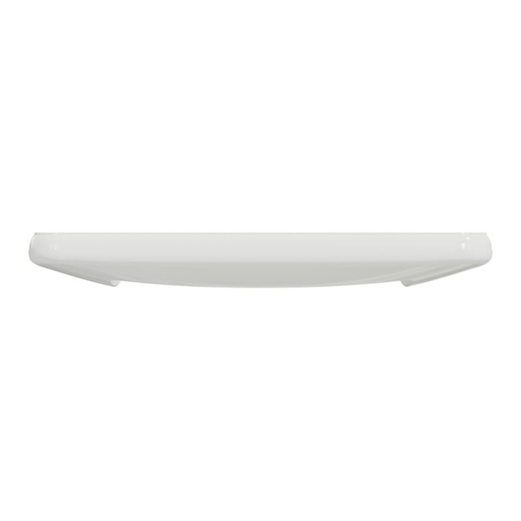 Ramka ozdobna pojedyncza z tworzywa biała SDD311801 Sedna Design Schneider góra