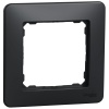 Ramka ozdobna pojedyncza z tworzywa antracyt SDD314801 Sedna Design Schneider