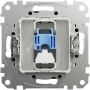 Podtynkowe gniazdo sieciowe RJ45 Sedna Design Elements tył