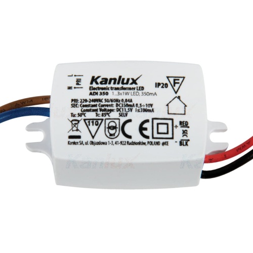 Zasilacz stałoprądowy 350mA  0,5...10V