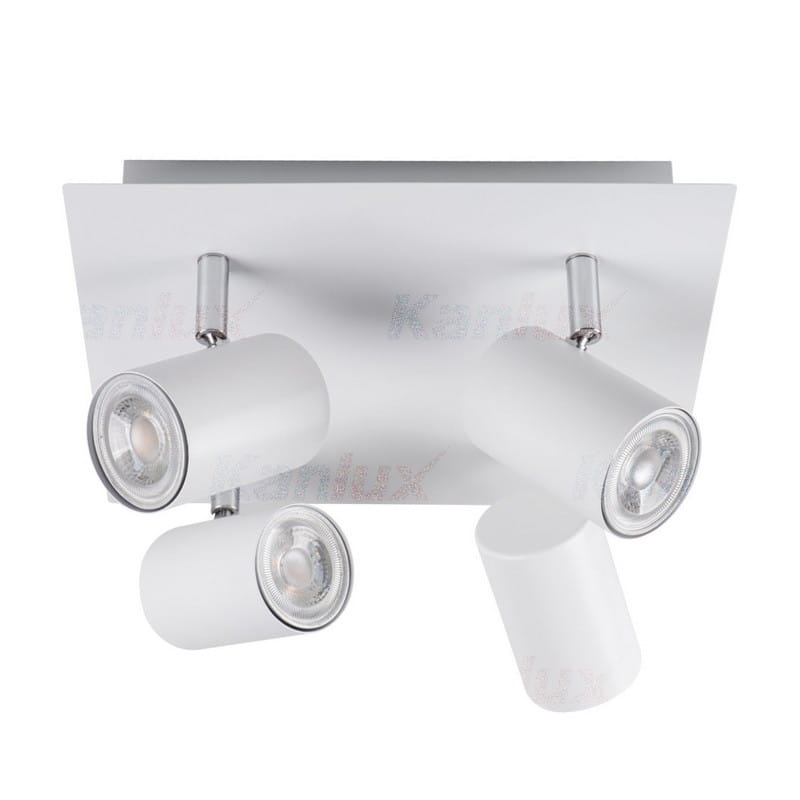 Oprawa ścienno-sufitowa EVALO 4xGU10 biała Kanlux 35696.jpg