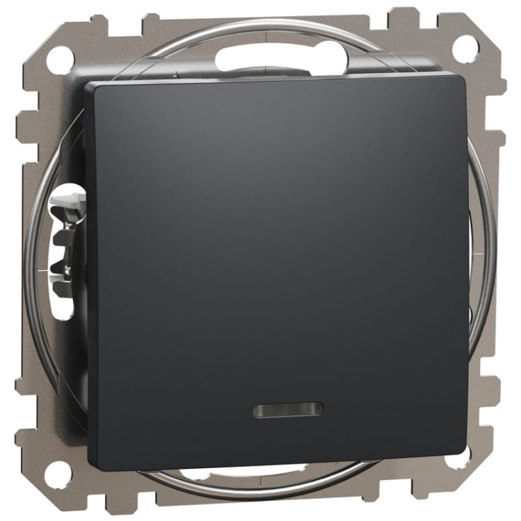 Mechanizm przycisku 1-biegunowego z podświetleniem Sedna Schneider