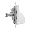 Wypust kablowy biały SDD111903 Sedna Schneider bok