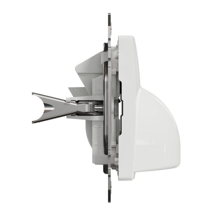 Wypust kablowy biały SDD111903 Sedna Schneider bok