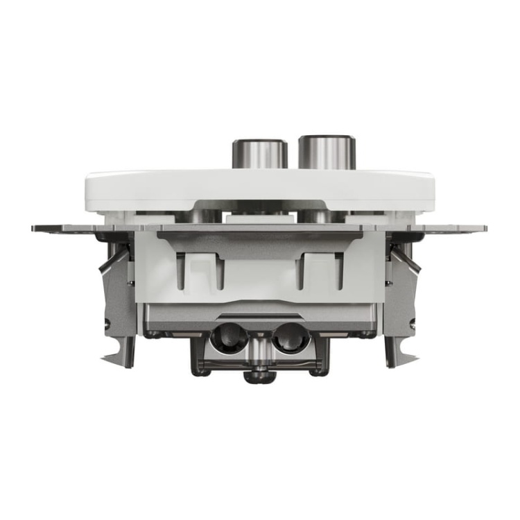 Mechanizm gniazda TV, 2xSAT końcowe biały SDD111481S Sedna Schneider spód