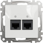 Gniazdo komputerowe 2x RJ45 kat 6 Sedna SDD111462