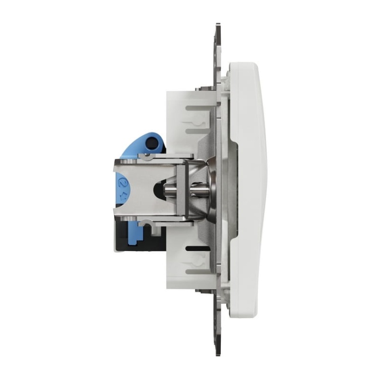 Mechanizm gniazda komputerowego RJ45 kat.6 UTP Sedna Schneider bok