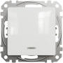 Łącznik Sedna SDD111101L z podświetleniem biały Schneider Electric