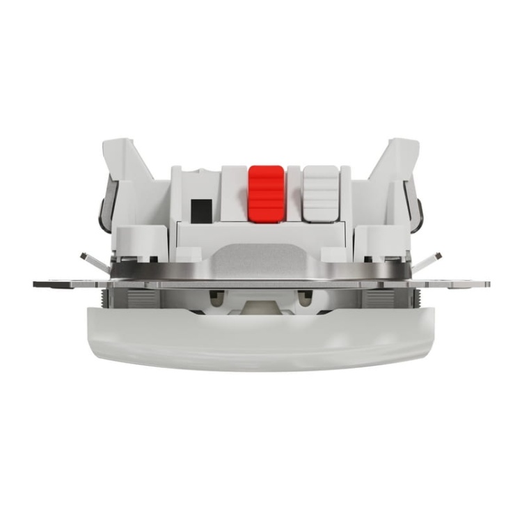 Mechanizm łącznika 1-biegunowego z podświetleniem biały SDD111101L Sedna Schneider góra