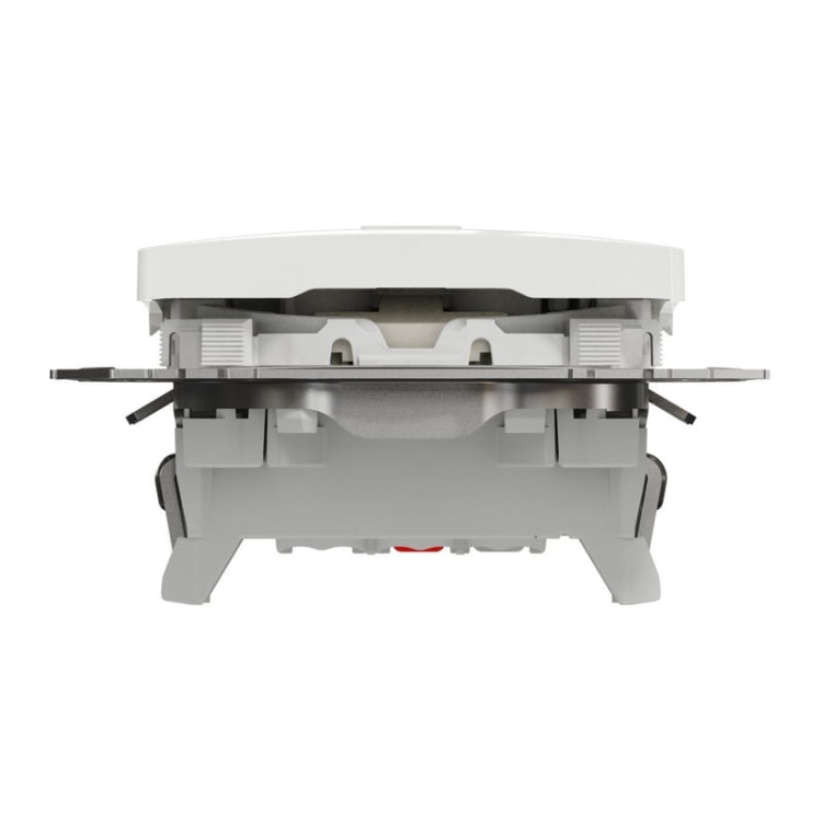 Mechanizm łącznika 1-biegunowego z podświetleniem biały SDD111101L Sedna Schneider spód