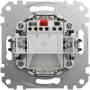 Mechanizm łącznika 1-biegunowego z podświetleniem biały SDD111101L Sedna Schneider tył